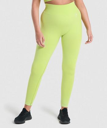 Leggins Gymshark Vital Seamless 2.0 Mujer Amarillo | CO 2909DFM